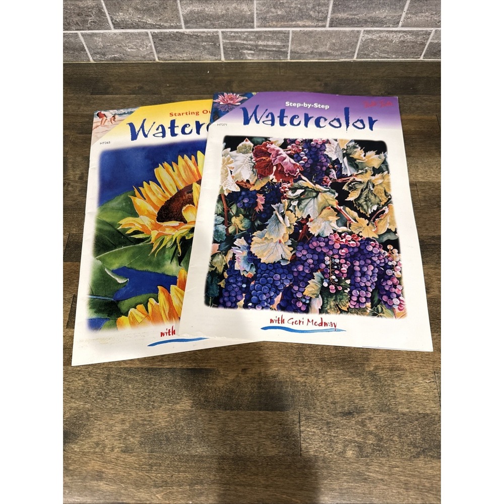 Step by Step Watercolor 2 Painting Art‎ Book Walter Foster